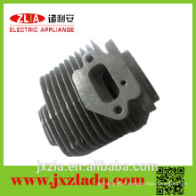 46F Electroplating Aluminum Die Casting Parts Cylinder of Gasoline Chainsaw for Garden Tools